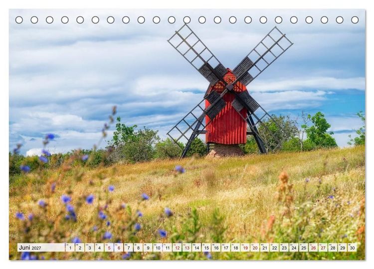 Produktbild: Skandinavien - Der S&uuml;den (Tischkalender 2027 DIN A5 quer), CALVENDO Monatskalender