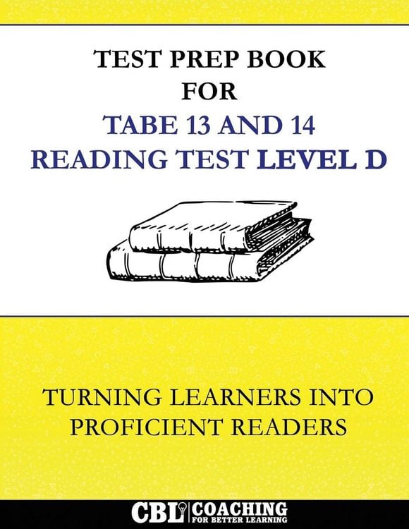 Produktbild: Test Prep Book for TABE 13 and 14 Reading Test Level D