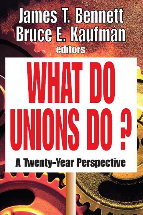 Produktbild: What Do Unions Do?