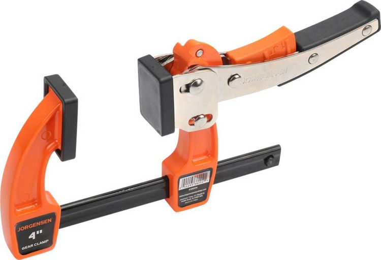 Produktbild: JORGENSEN 2391326 Schnellspanner Spann-Weite (max.):100 mm Produktabmessung, L&auml;nge: 230 mm Ausladungs-Ma&szlig;e:100 mm