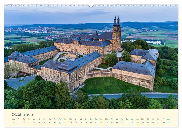 Produktbild: Lichtenfels - die Deutsche Korbstadt (Wandkalender 2026 DIN A2 quer), CALVENDO Monatskalender