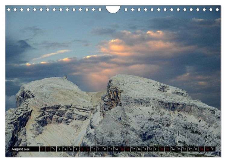 Produktbild: Weltkulturerbe Dolomiten S&uuml;d Tirol (Wandkalender 2026 DIN A4 quer), CALVENDO Monatskalender