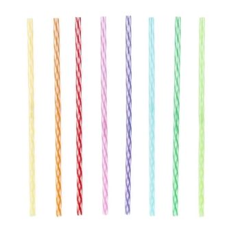 Produktbild: Rainbow Reusable Straws S/24 11"