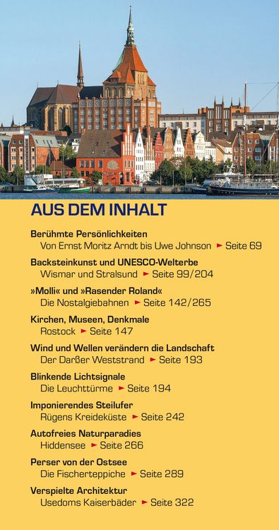 Produktbild: TRESCHER Reisef&uuml;hrer Ostseek&uuml;ste Mecklenburg-Vorpommern