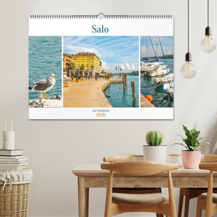 Produktbild: Salo am Gardasee (Wandkalender 2026 DIN A2 quer), CALVENDO Monatskalender