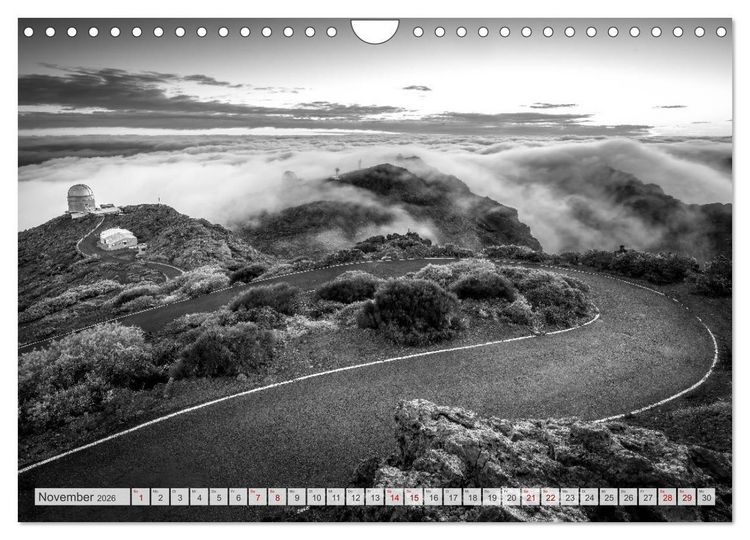 Produktbild: Monochrome Wonders (Wandkalender 2026 DIN A4 quer), CALVENDO Monatskalender