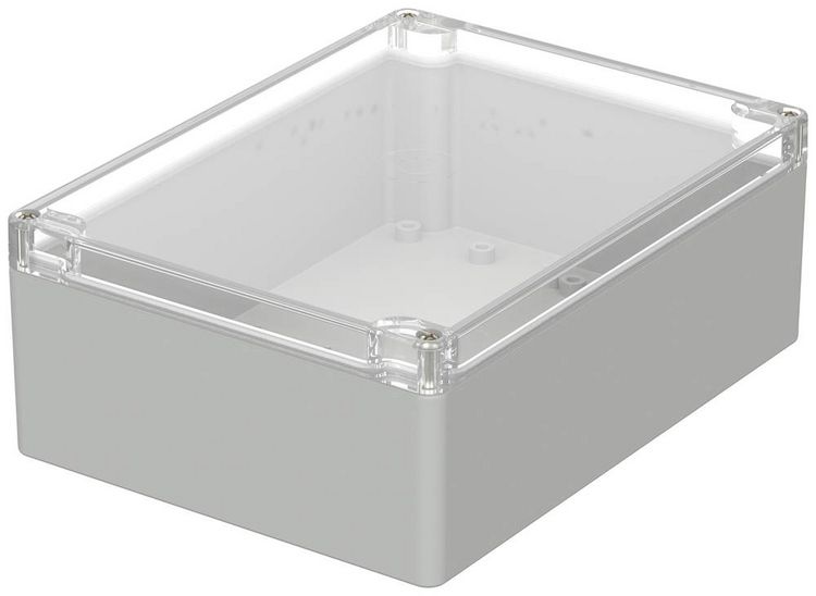 Produktbild: Bopla EUROMAS M 223 G 02223100 Industrie-Geh&auml;use 200 x 150 x 75 Polycarbonat Lichtgrau (RAL 7035) 1 St.