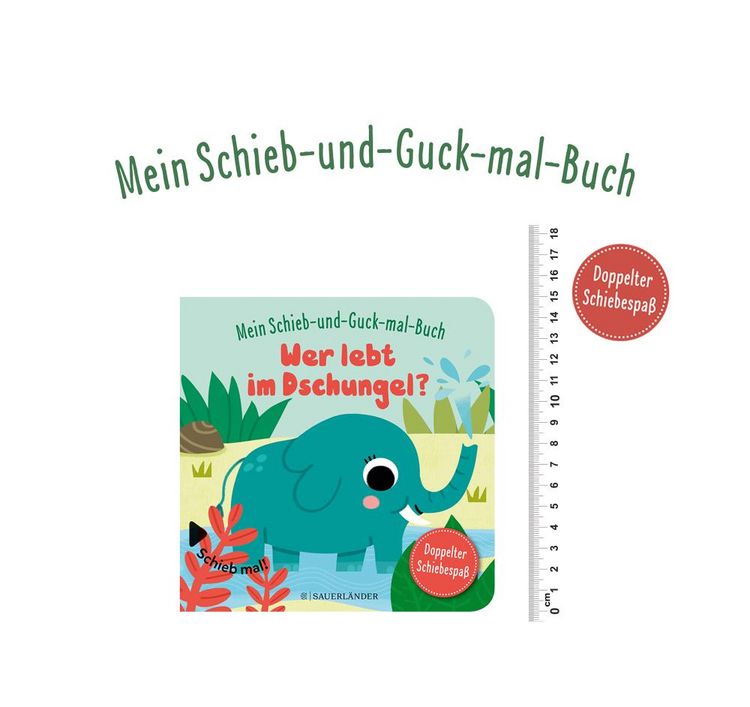 Produktbild: Mein Schieb & Guck-mal-Buch: Wer lebt im Dschungel?