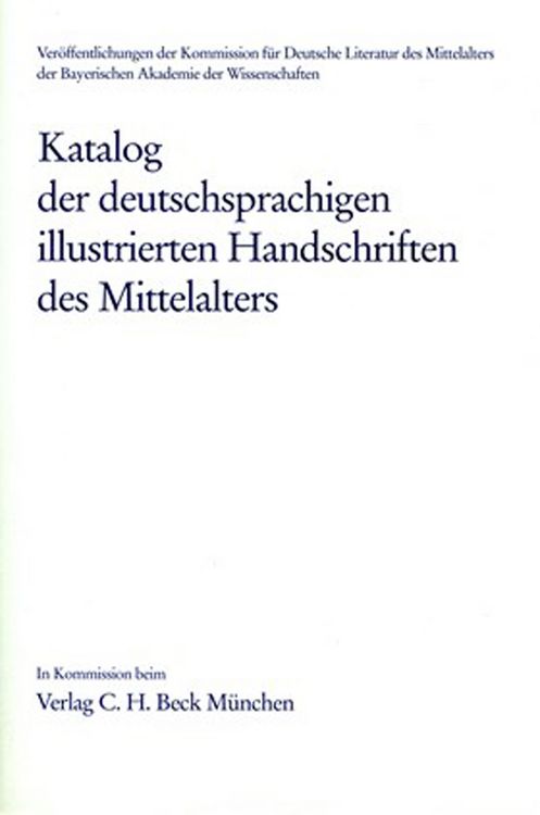 Produktbild: Katalog der illustrierten Handschriften des Mittelalters Einbanddecke f&uuml;r Band 3