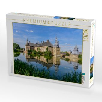 Produktbild: CALVENDO Puzzle Wasserschloss Lembeck, Recklinghausen | 1000 Teile Lege-Gr&ouml;&szlig;e 64x48cm Foto-Puzzle f&uuml;r gl&uuml;ckliche Stunden