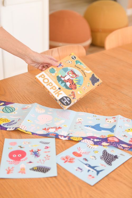 Produktbild: POPPIK - Sticker Box Wildtiere