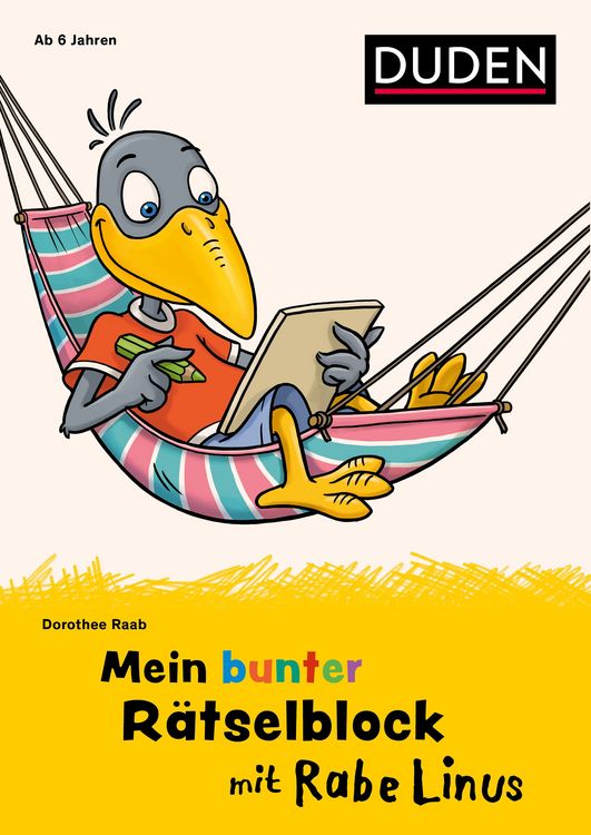 Produktbild: Mein bunter R&auml;tselblock mit Rabe Linus