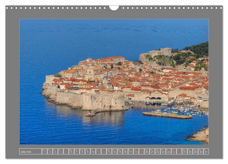 Produktbild: Croatia Dreamland on the Adriatic Sea (Wall Calendar 2026 DIN A3 landscape), CALVENDO 12 Month Wall Calendar