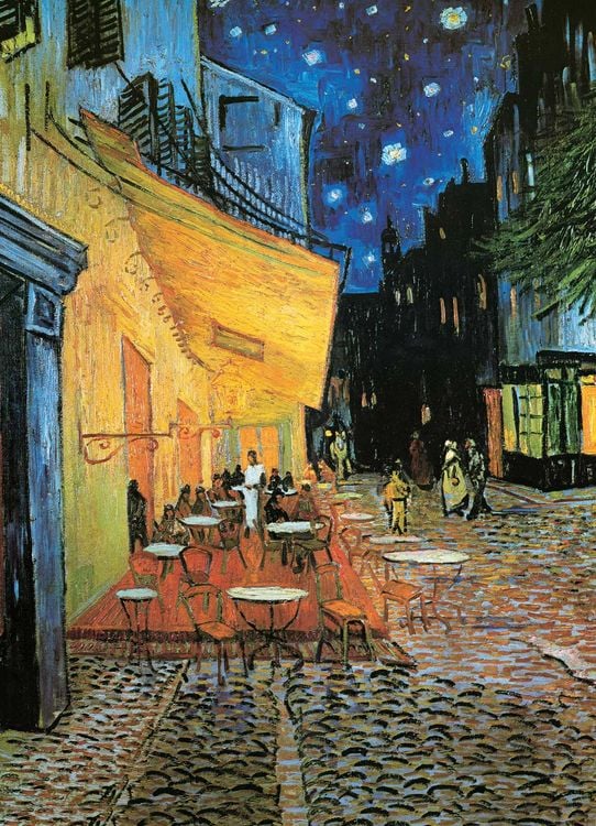 Produktbild: Caf&eacute;terrasse am Abend von Vincent van Gogh 1000 Teile