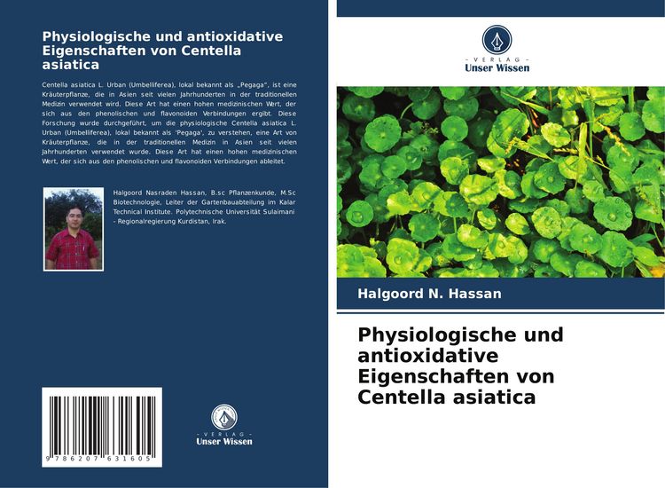 Produktbild: Physiologische und antioxidative Eigenschaften von Centella asiatica
