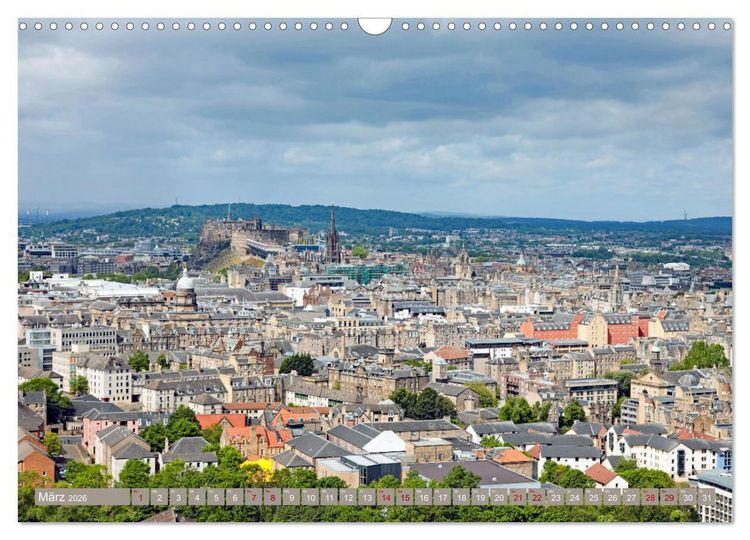 Produktbild: So sch&ouml;n ist Edinburgh (Wandkalender 2026 DIN A3 quer), CALVENDO Monatskalender