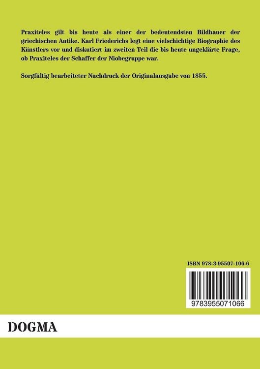Produktbild: Praxiteles und die Niobegruppe