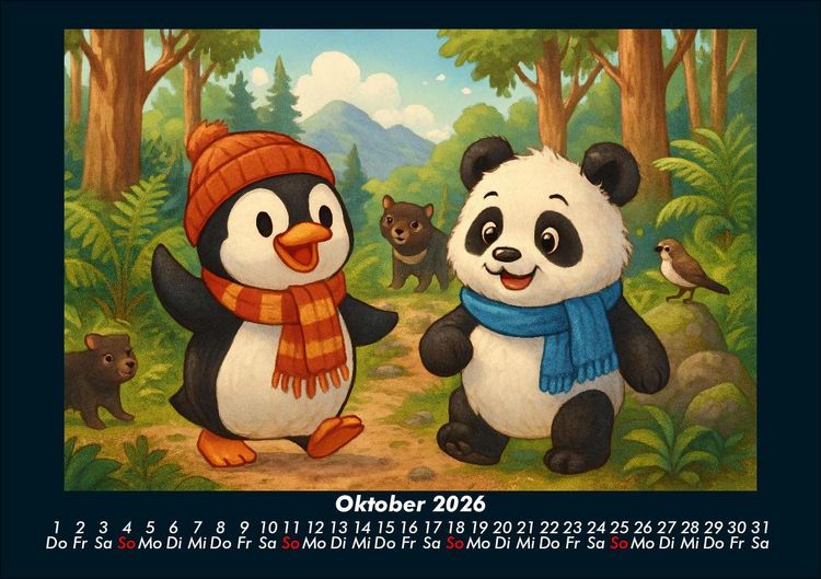 Produktbild: Pico & Pippin in Australien 2026 Fotokalender DIN A5