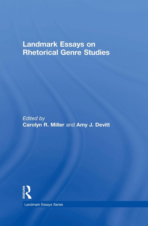 Produktbild: Landmark Essays on Rhetorical Genre Studies