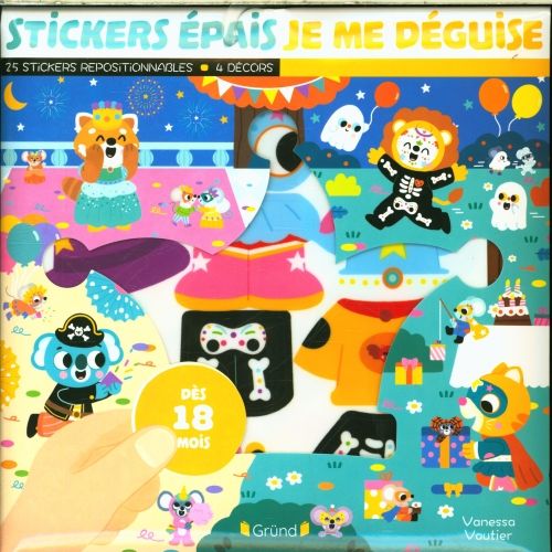 Produktbild: Stickers &eacute;pais : je me d&eacute;guise