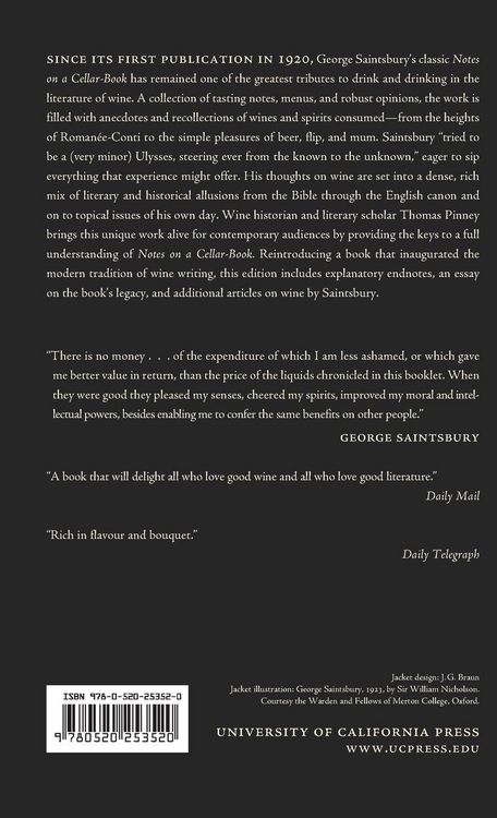 Produktbild: Notes on a Cellar-Book