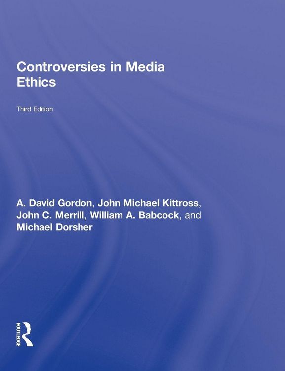 Produktbild: Controversies in Media Ethics