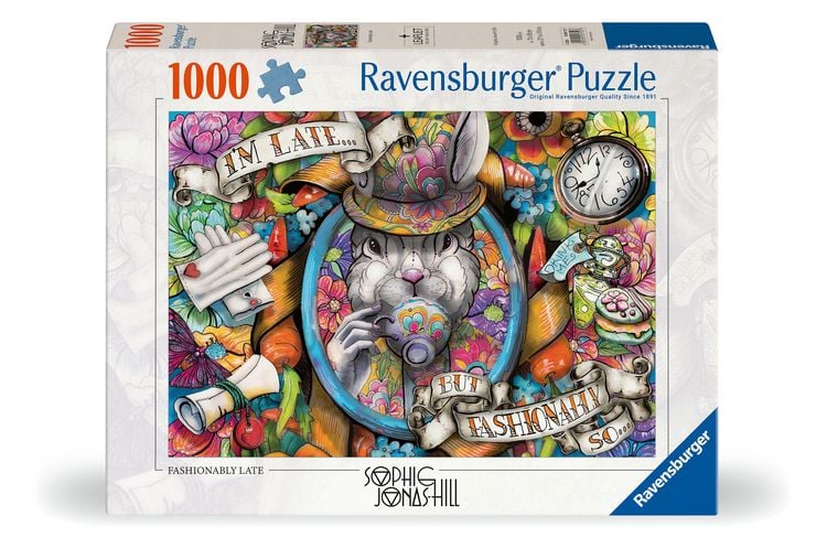 Produktbild: Erwachsenenpuzzle 1000 Teile - Nostalgie Nager