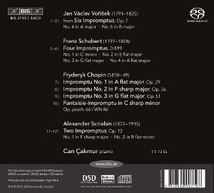 Produktbild: Schubert + Vorisek + Chopin + Skrjabin