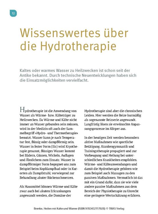 Produktbild: Heilen mit K&auml;lte und W&auml;rme