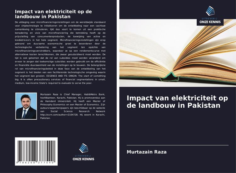 Produktbild: Impact van elektriciteit op de landbouw in Pakistan