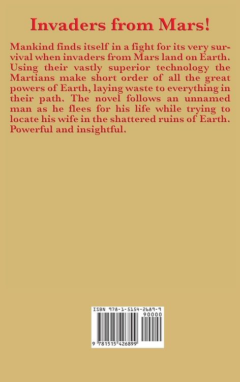Produktbild: The War of the Worlds