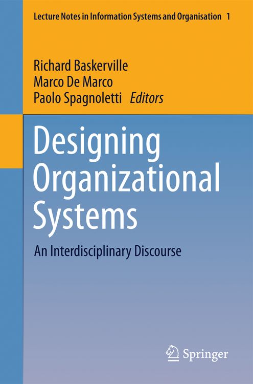 Produktbild: Designing Organizational Systems