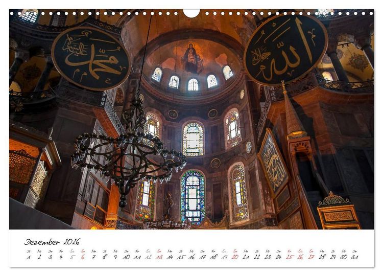 Produktbild: Istanbul - Stadt auf zwei Kontinenten (Wandkalender 2026 DIN A3 quer), CALVENDO Monatskalender
