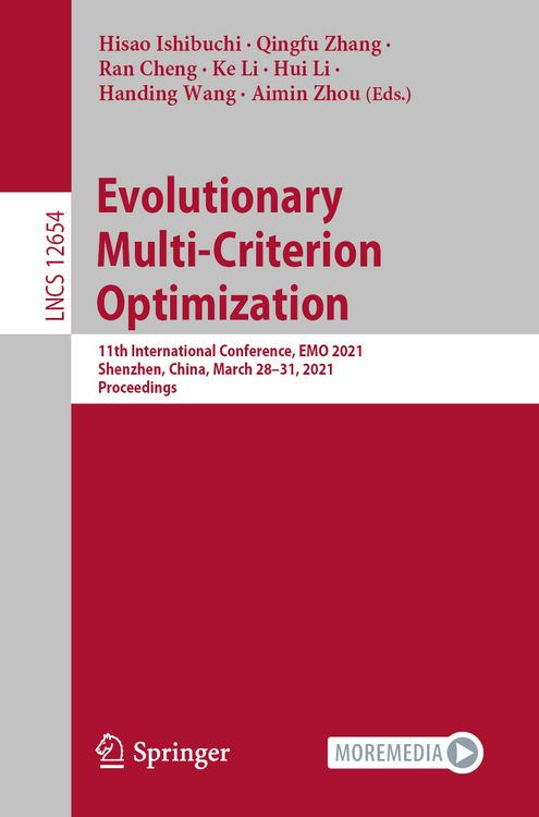 Produktbild: Evolutionary Multi-Criterion Optimization