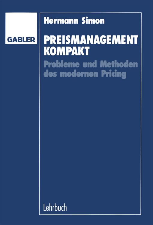 Produktbild: Preismanagement kompakt
