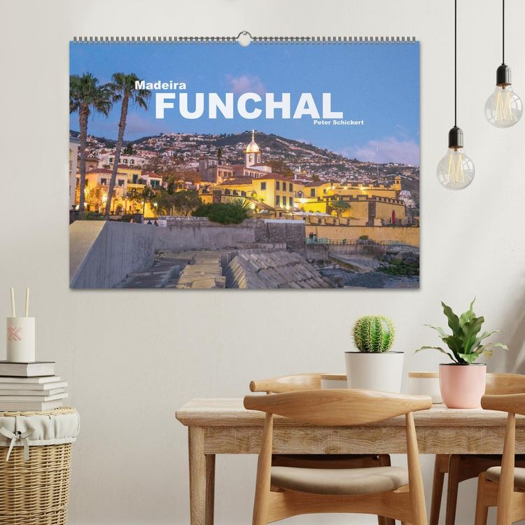 Produktbild: Madeira - Funchal (Wandkalender 2026 DIN A2 quer), CALVENDO Monatskalender