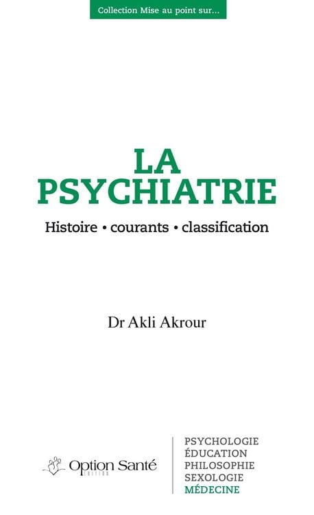 Produktbild: La psychiatrie