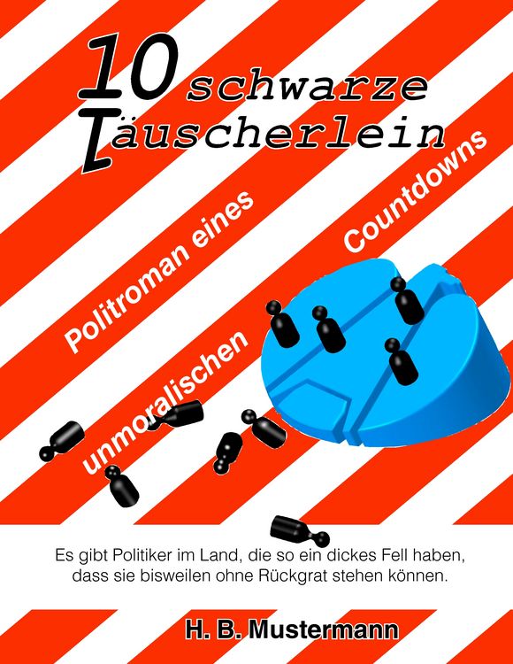 Produktbild: 10 schwarze T&auml;uscherlein