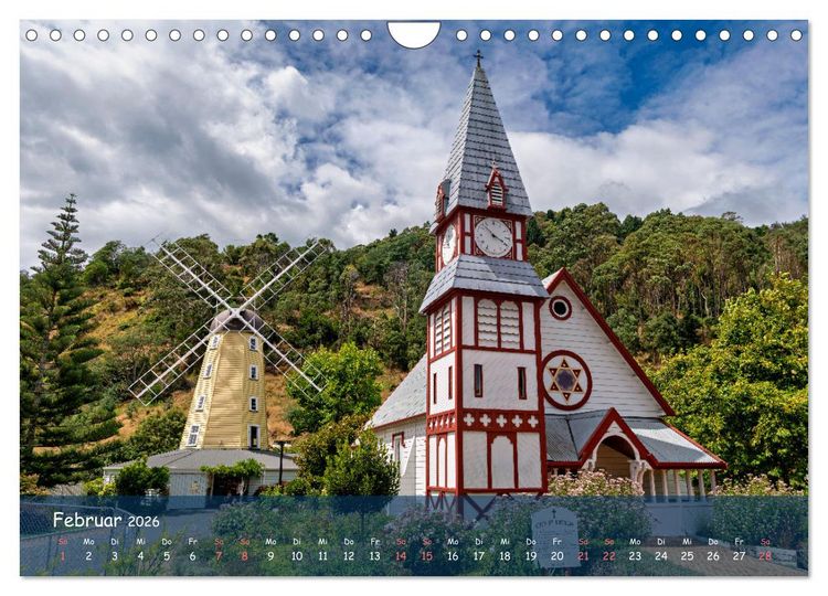 Produktbild: Traumorte entdecken: Neuseeland (Wandkalender 2026 DIN A4 quer), CALVENDO Monatskalender