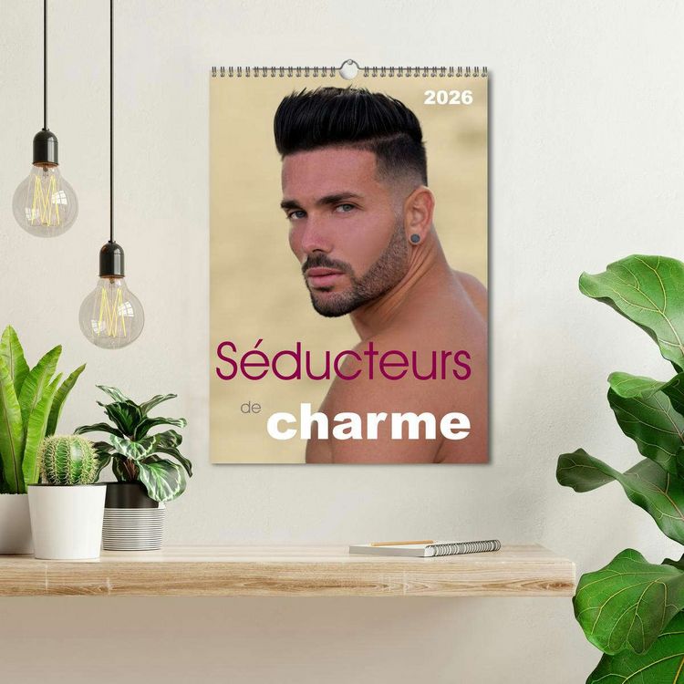Produktbild: S&eacute;ducteurs de charme (Calendrier mural 2026 DIN A3 horizontal), CALVENDO calendrier mensuel