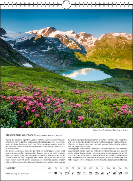Produktbild: Blodigs Alpenkalender 2027