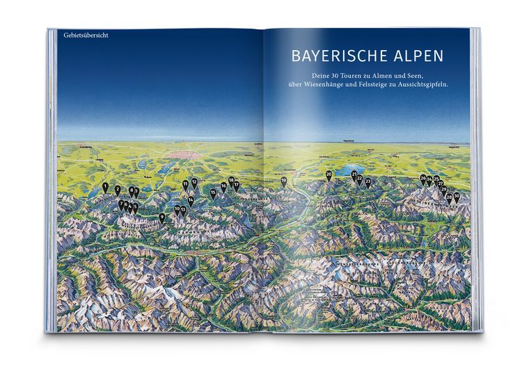 Produktbild: KOMPASS Dein Augenblick Bayerische Alpen