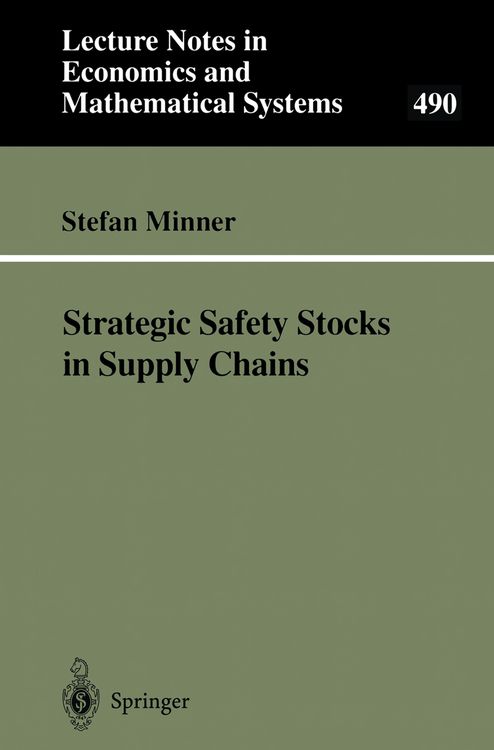 Produktbild: Strategic Safety Stocks in Supply Chains