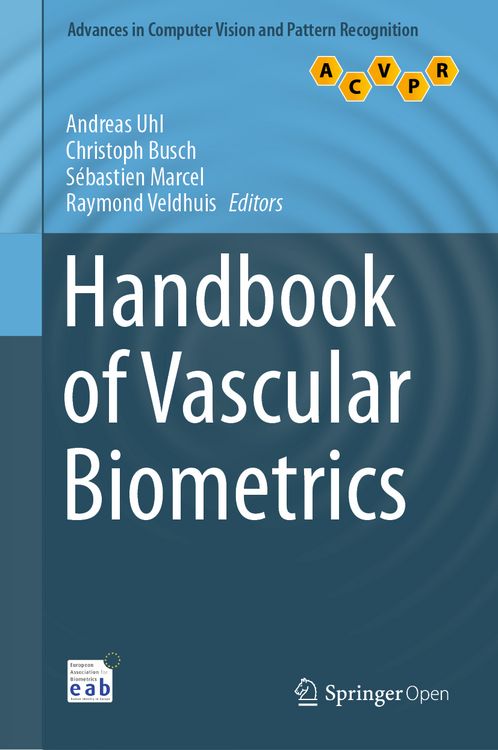 Produktbild: Handbook of Vascular Biometrics