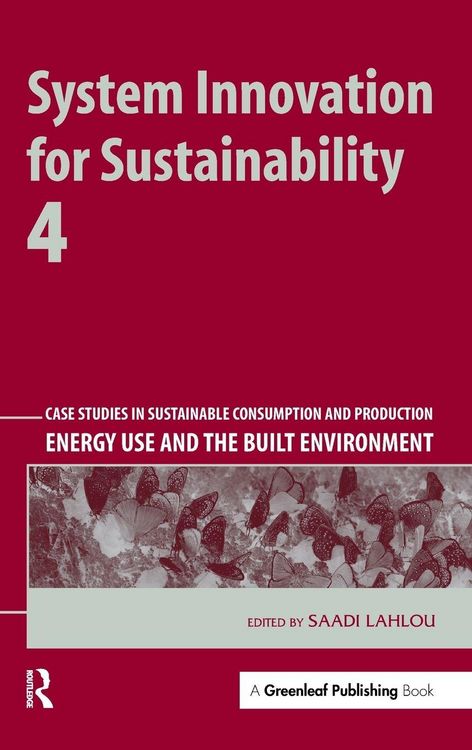 Produktbild: System Innovation for Sustainability 4