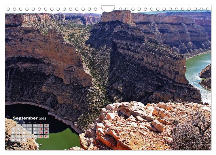 Produktbild: Wyoming Equality State (Wandkalender 2026 DIN A4 quer), CALVENDO Monatskalender