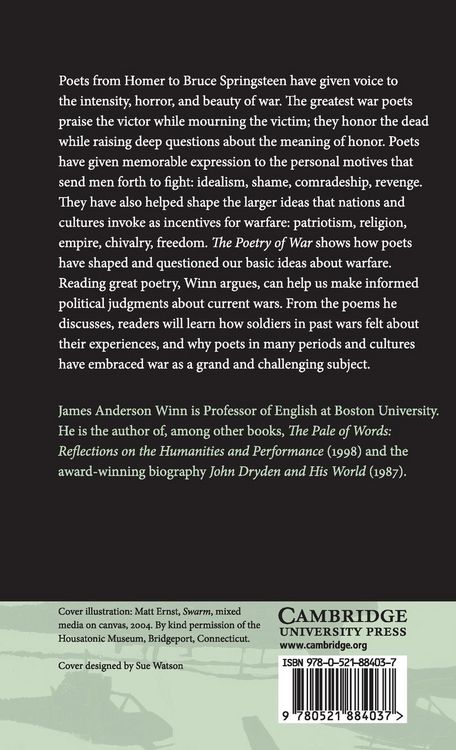 Produktbild: The Poetry of War