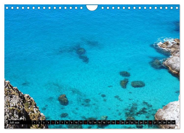 Produktbild: Kalabrien - Italien (Wandkalender 2026 DIN A4 quer), CALVENDO Monatskalender
