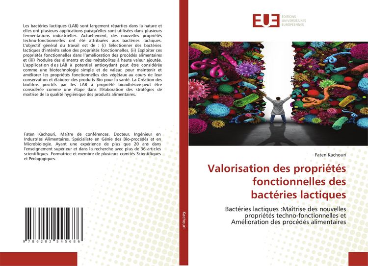 Produktbild: Valorisation des propri&eacute;t&eacute;s fonctionnelles des bact&eacute;ries lactiques