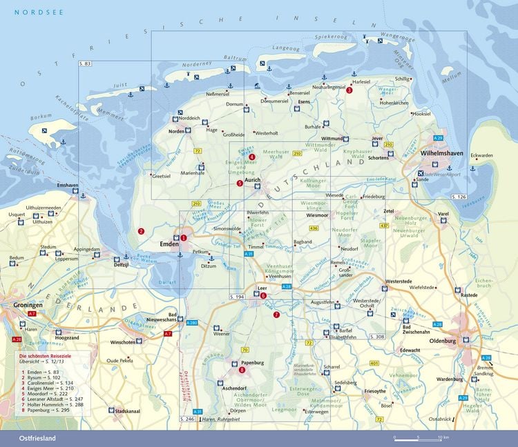 Produktbild: TRESCHER Reisef&uuml;hrer Ostfriesland